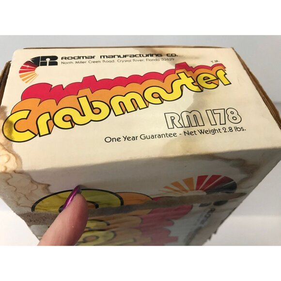 The Rodmar CRABMASTER Professional Crab And Lobster Cracker Vintage 1970's - Picture 5 of 10